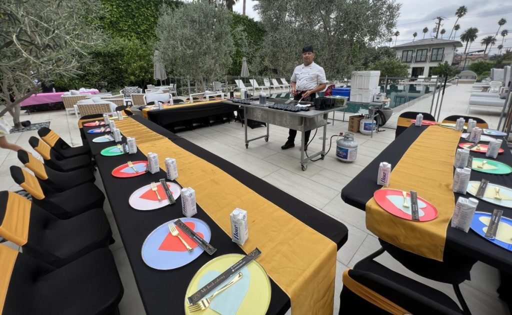 hibachi catering event